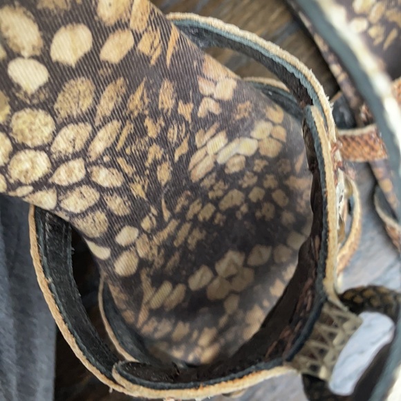 Just Cavalli Vintage leather sandals - Picture 10 of 11